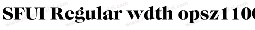 SFUI Regular wdth opsz110000 GRAD w字体转换